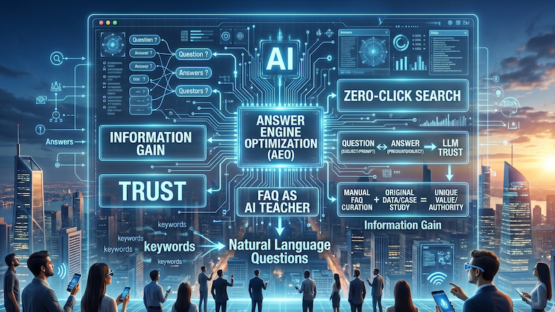 How we Use FAQs to Advance our AEO